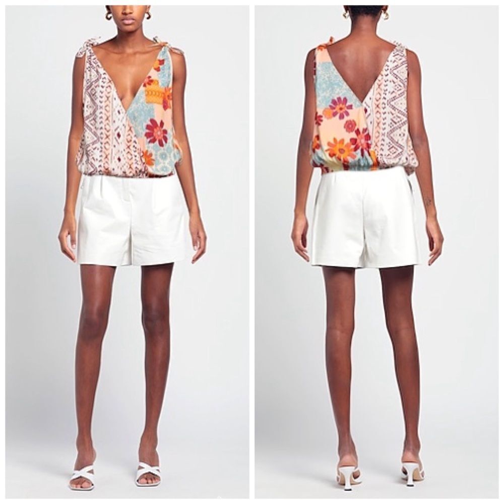 Revolve Free People Multicolor Patchwork Tied To … - image 3